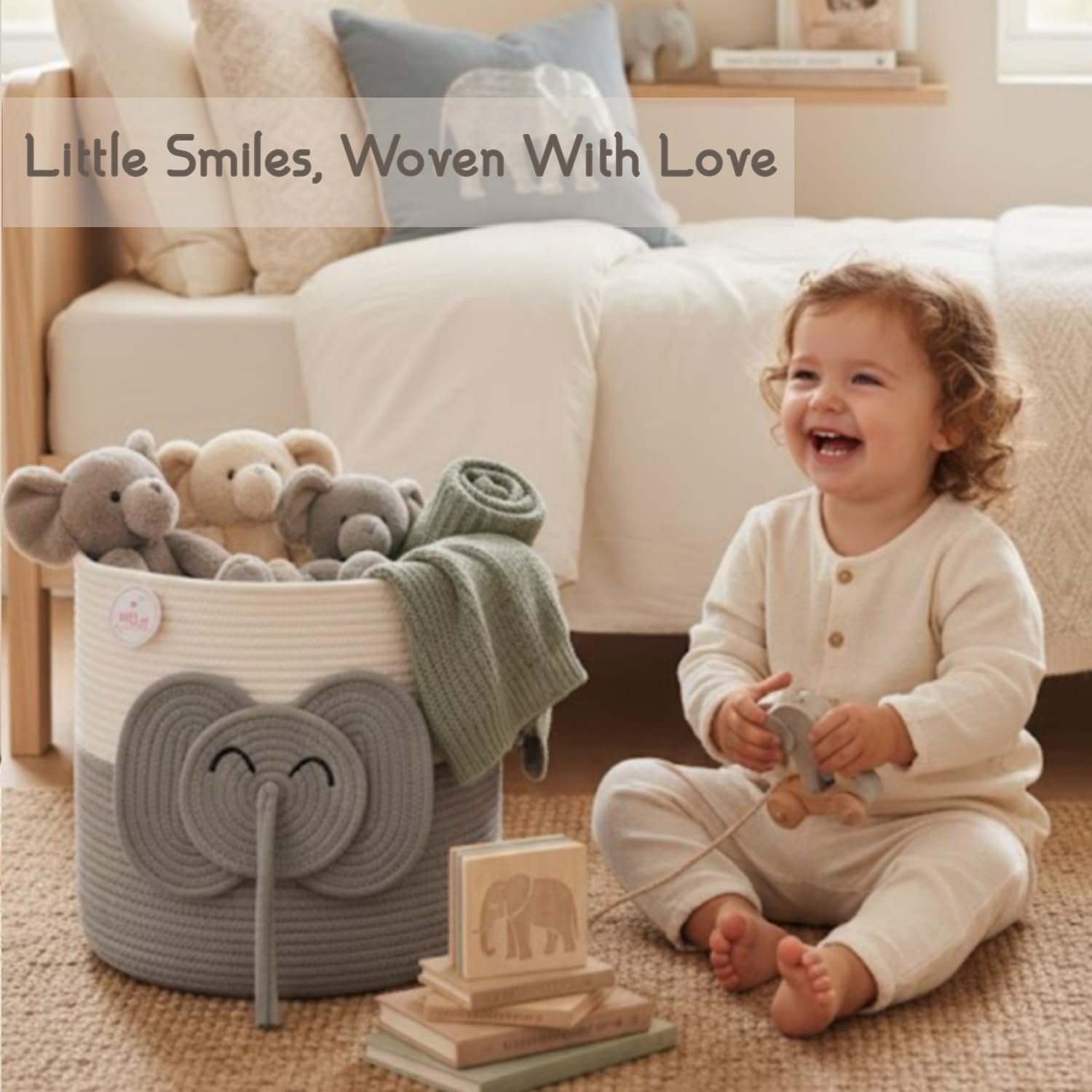 Organize in Style - Elephant Baskets Make Clean-Up Fun! - Image 4