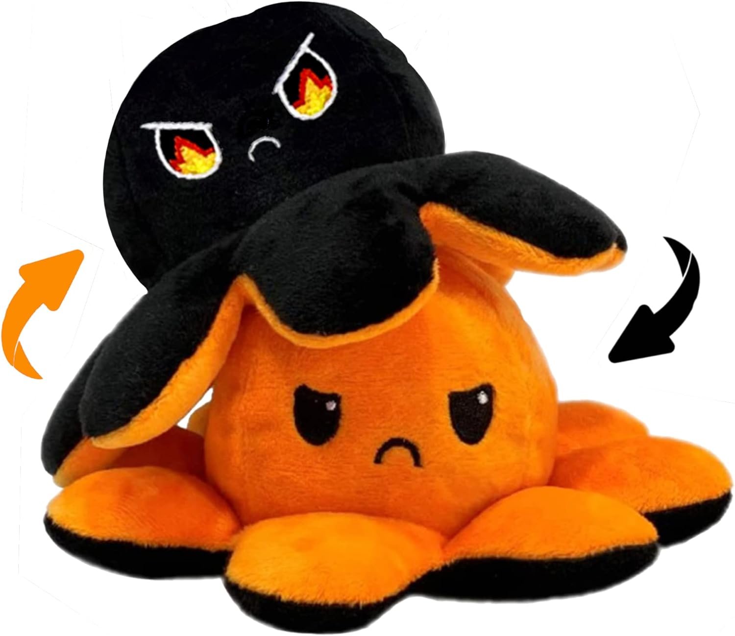 reversible octopus plush