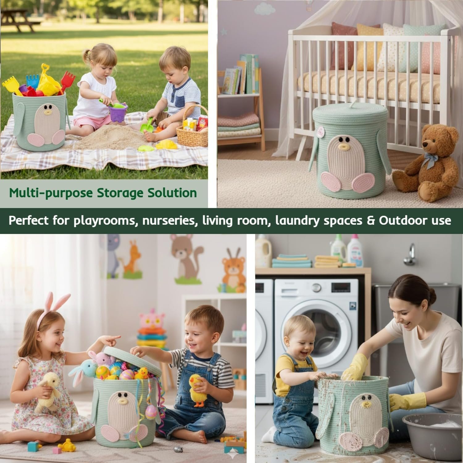 Organize in Style Penguin Baskets Make Clean-Up Fun! - Image 3