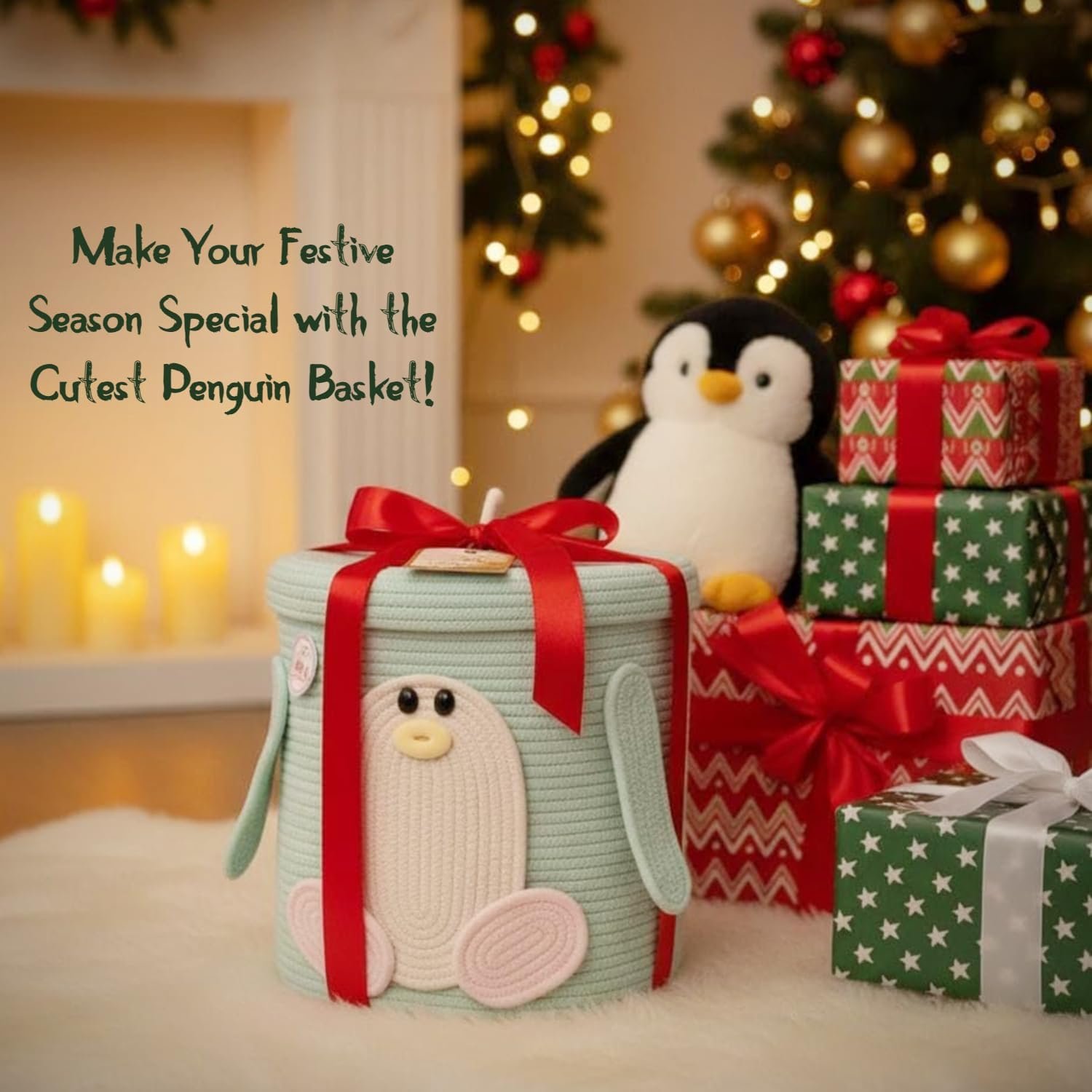 Organize in Style Penguin Baskets Make Clean-Up Fun! - Image 6