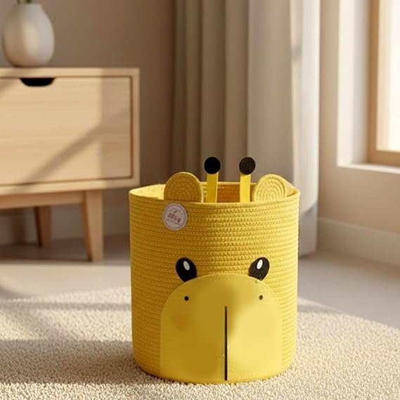 Giraffe storage basket for kids toys